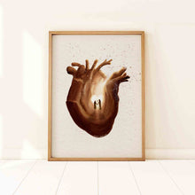Load image into Gallery viewer, Depths Of My Heart - Framed Print

