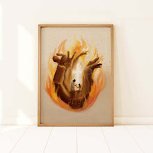 Load image into Gallery viewer, Burn - Framed Print
