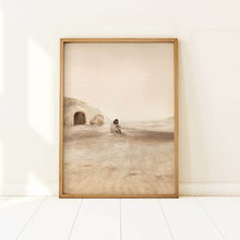 Load image into Gallery viewer, Jesus Wept - Framed Print
