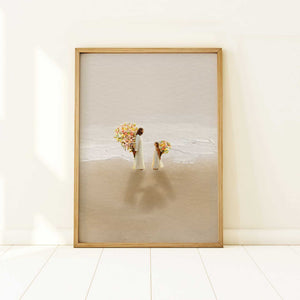 Love like Him - Framed Print