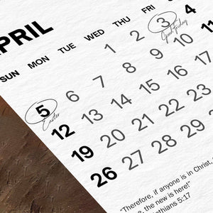 Desk Calendar 2026 (LIMITED EDITION)