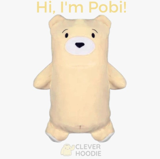 Clever Hoodie Pobi Bear - Hoodies - Project Made New