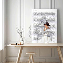 Load image into Gallery viewer, Letter from God on Identity - Personalized Canvas - Project Made New
