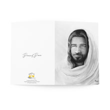 Load image into Gallery viewer, Prince of Peace (Black and White) (Isaiah 9:6) - Greeting Cards (8 pcs) - Project Made New
