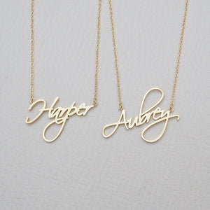 Personalized Name - Necklace - Project Made New
