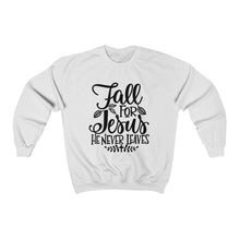 Load image into Gallery viewer, Fall For Jesus Unisex Sweatshirt
