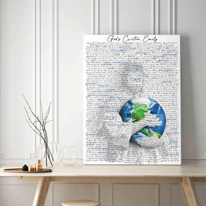 70 Bible Verses on Identity God's Creation - Personalized Canvas