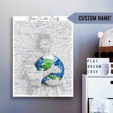 Load image into Gallery viewer, 70 Bible Verses on Identity God&#39;s Creation - Personalized Canvas

