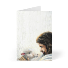 Load image into Gallery viewer, Good Shepherd (Psalm 91:4) - Greeting Cards (8 pcs) - Project Made New
