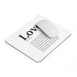 Love Definition - Mousepad - Project Made New