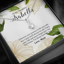 Load image into Gallery viewer, Personalized To Daughter From Mom - Alluring Necklace
