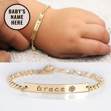 Load image into Gallery viewer, Personalized Baby Name - Bracelet - Project Made New
