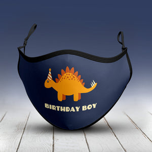 Birthday Boy Mask With Filter Pocket