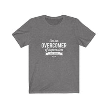 Load image into Gallery viewer, I&#39;m An Overcomer Of Depression Unisex Shirt - Project Made New
