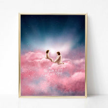 Load image into Gallery viewer, Sitting on Cloud Nine - Poster
