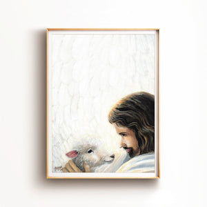 Good Shepherd (Psalm 91:4) - Poster - Project Made New