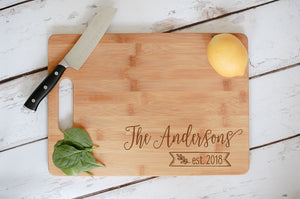 Personalized Cutting Board - Original - Project Made New