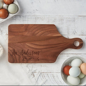 Personalized Cutting Board - Paddle - Project Made New