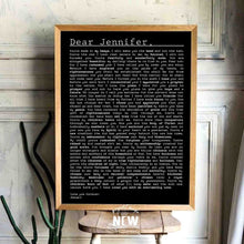 Load image into Gallery viewer, Letter from God - Custom Poster
