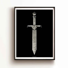 Load image into Gallery viewer, Sword (I Am) - Poster
