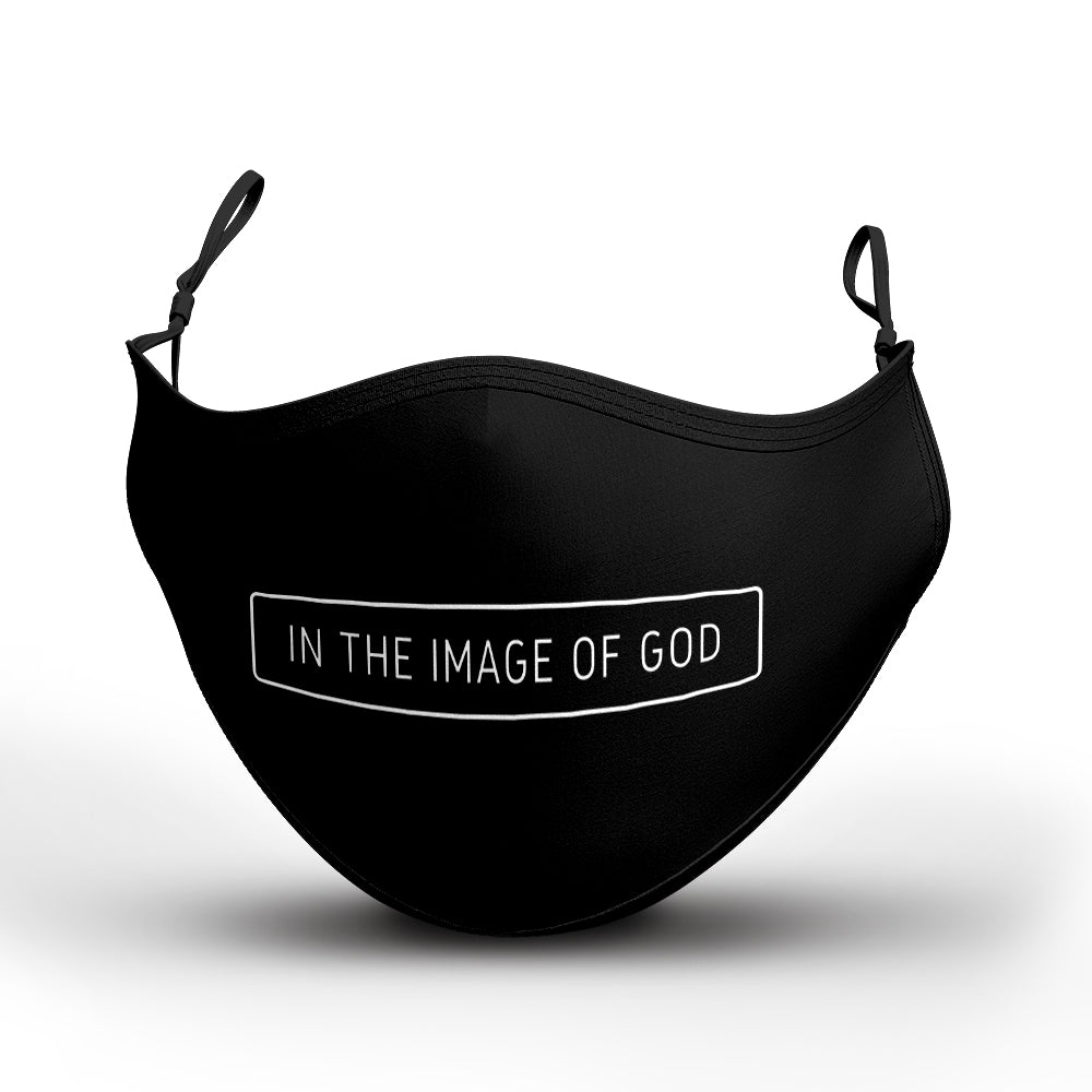 In The Image of God Made Mask With Filter Pocket