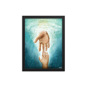 Hope (Isaiah 41:10) - Framed poster - Project Made New