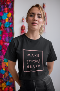 Make Yourself Heard Unisex Shirt - Project Made New