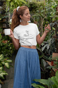 Grow Positive Thoughts Unisex Shirt - Project Made New