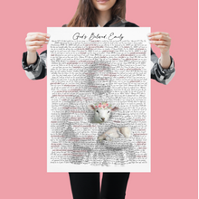 Load image into Gallery viewer, 70 Bible Verses on Identity God&#39;s Beloved - Personalized Poster
