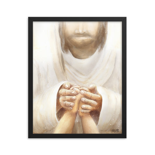 Faithfulness (Psalm 17:6) - Framed poster - Project Made New
