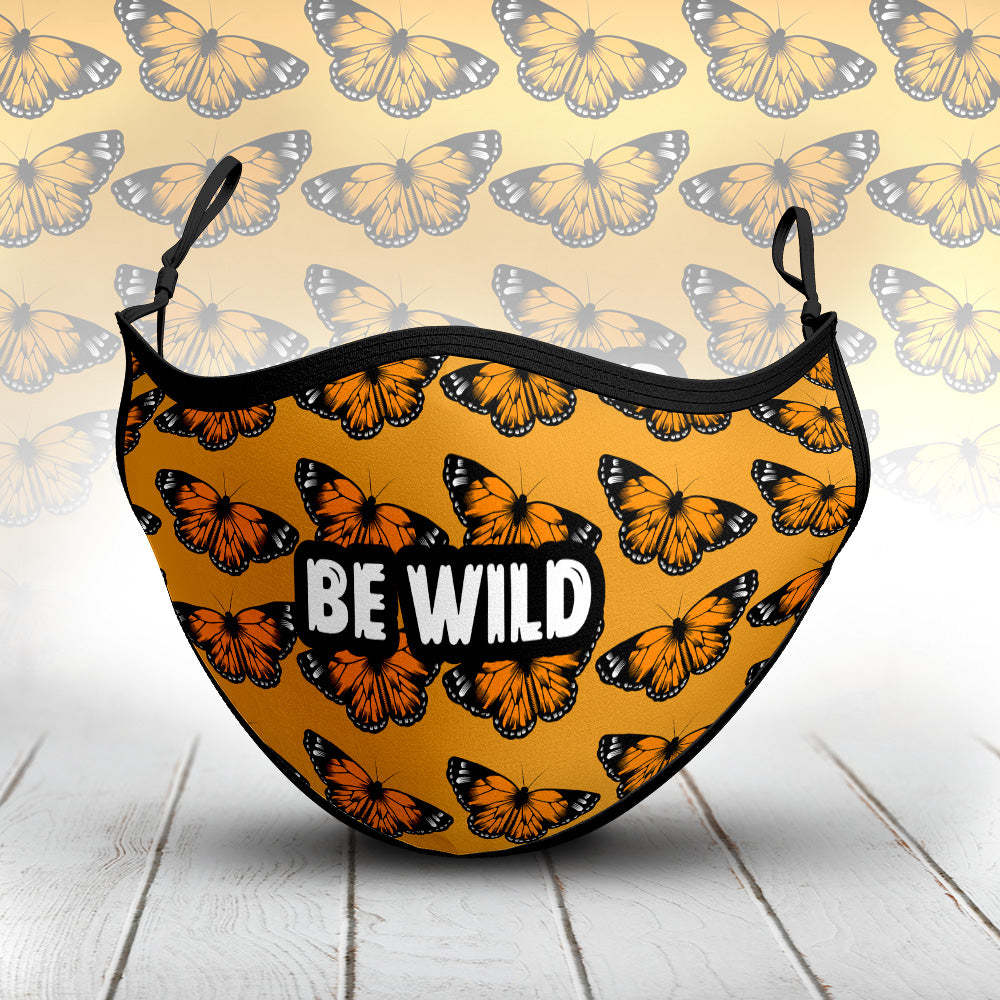 Be Wild Pattern Mask With Filter Pocket