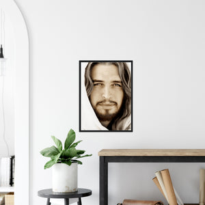 project made new, Jesus Christ Portrait Print, Jesus Painting, Jesus Portrait, Jesus Picture, Christian Art, Jesus Christ LDS picture, LDS Art, Christian Gift,