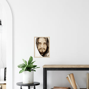 project made new, Jesus Christ Portrait Print, Jesus Painting, Jesus Portrait, Jesus Picture, Christian Art, Jesus Christ LDS picture, LDS Art, Christian Gift,