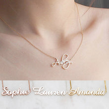 Load image into Gallery viewer, Personalized Name - Necklace - Project Made New
